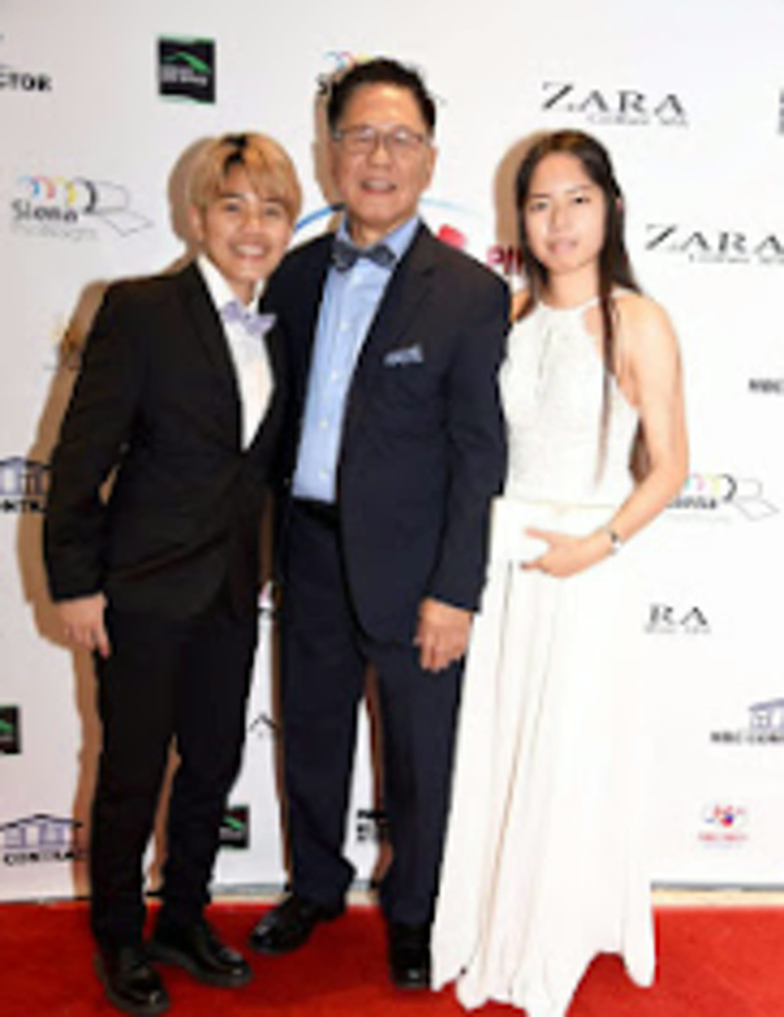 With Talia and Vin at TPR 25th Anniversary Gala