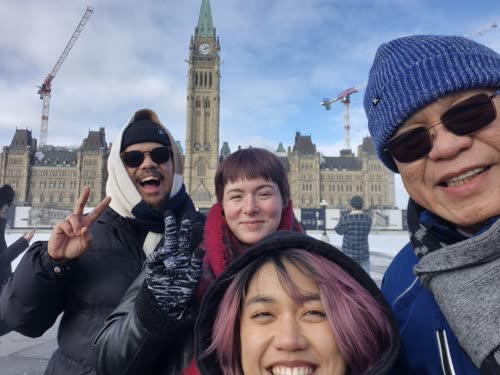 Parliament Hill January 2025 Chino, Nat & Vin